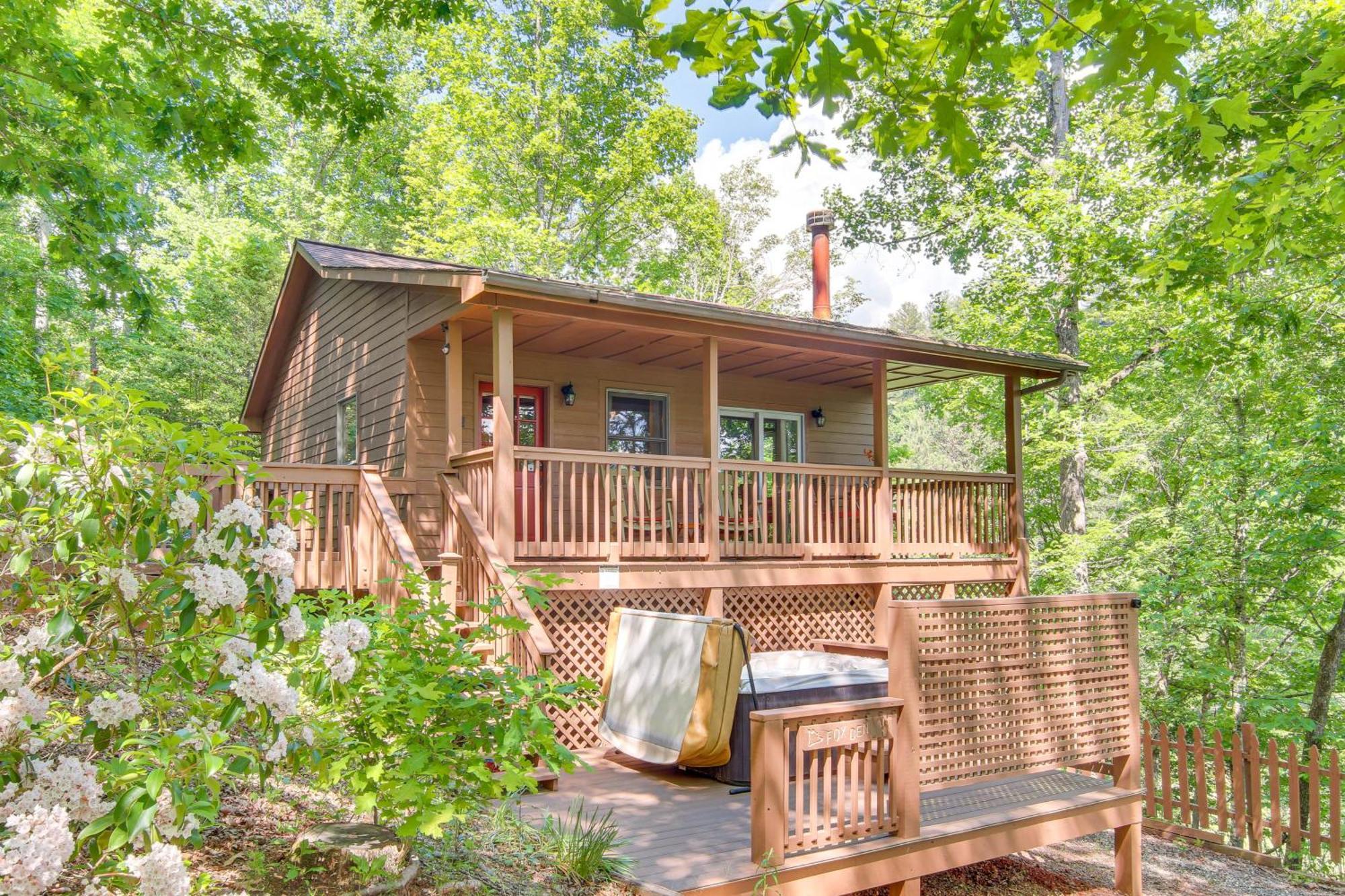 Charming Fox Den Cabin In Whittier With Hot Tub! Exteriér fotografie